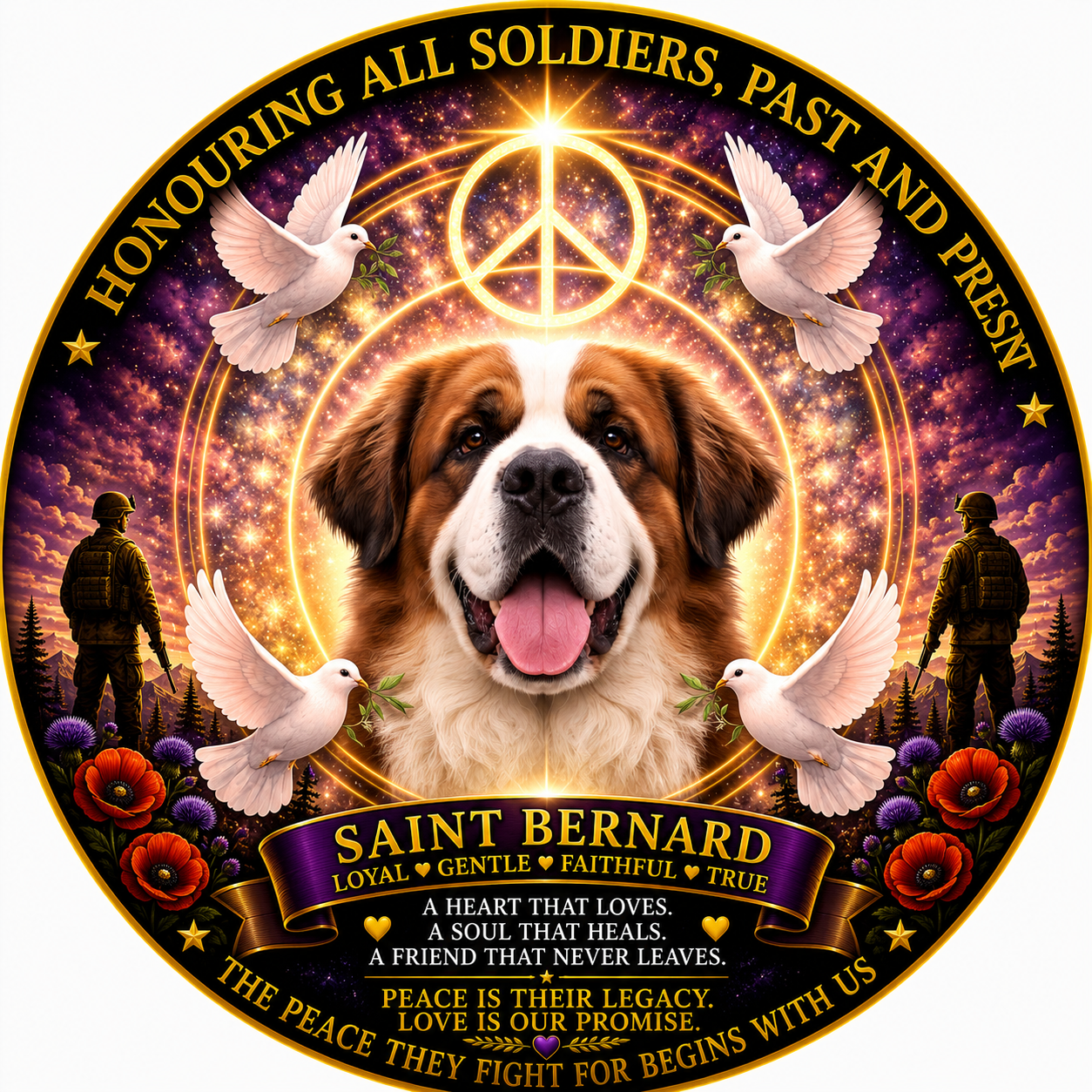 St. Bermard artwork